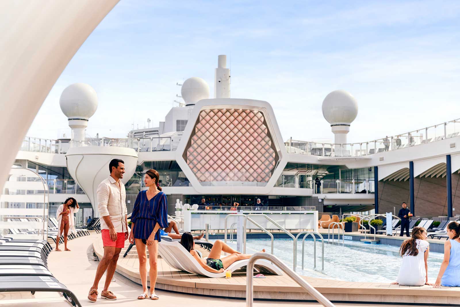 2 Celebrity Cruises Resort Atmosphere onboard the new Beyond 