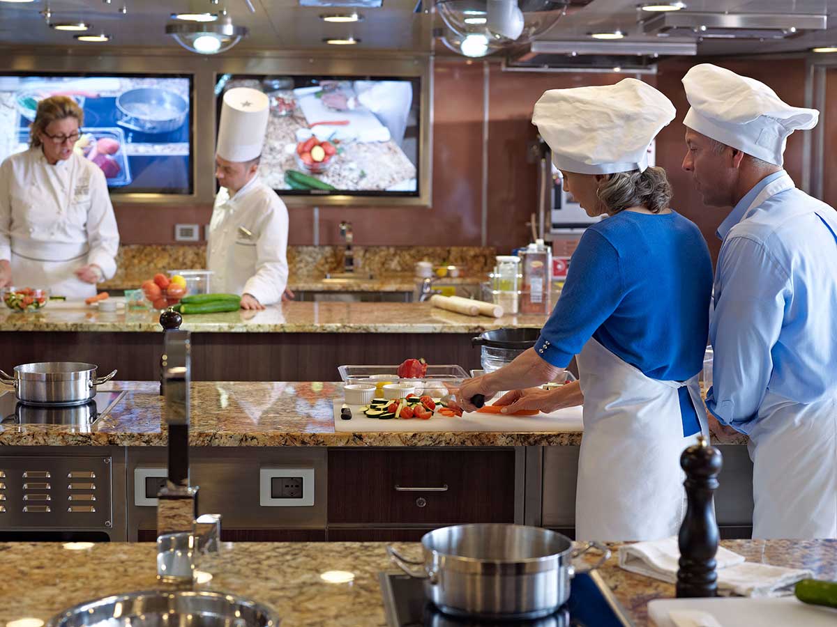 8 Oceania Onboard Culinary Center and Culinary Tour